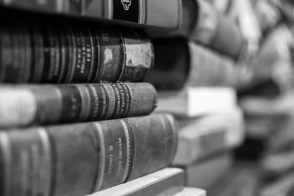 Law books