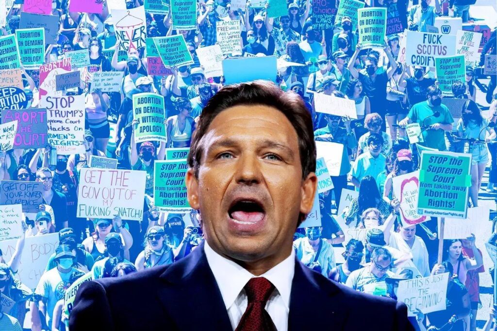 Ron DeSantis’ war against free speech is really all about abortion